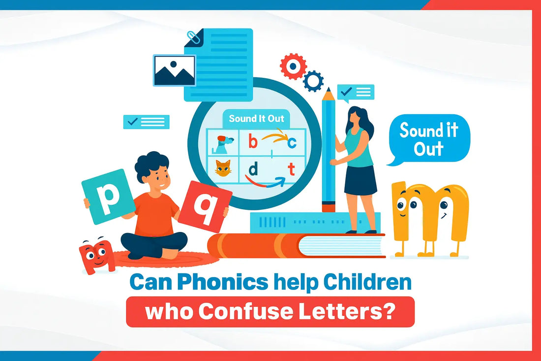 Can Phonics help Children who Confuse Letters?