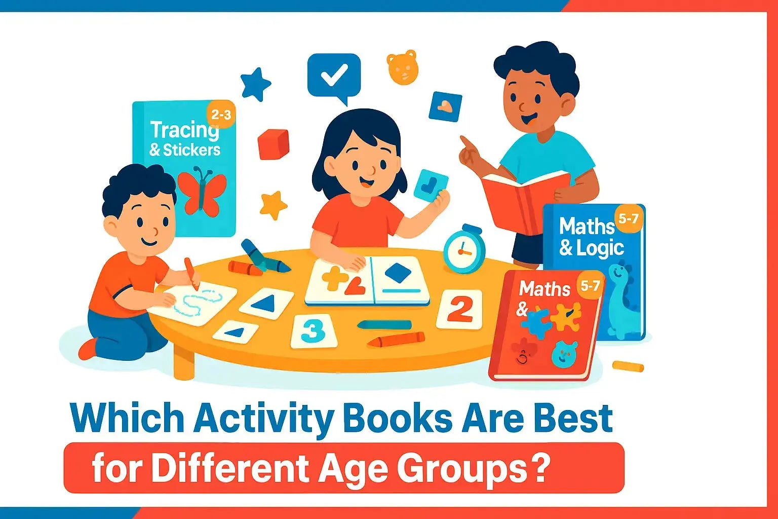 Which Activity Books Are Best for Different Age Groups? – Lil Legends Books
