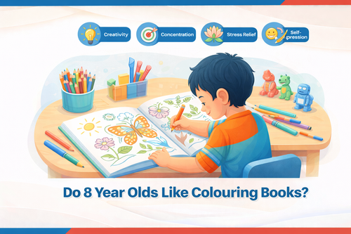 Do 8 Year Olds Like Colouring Books?