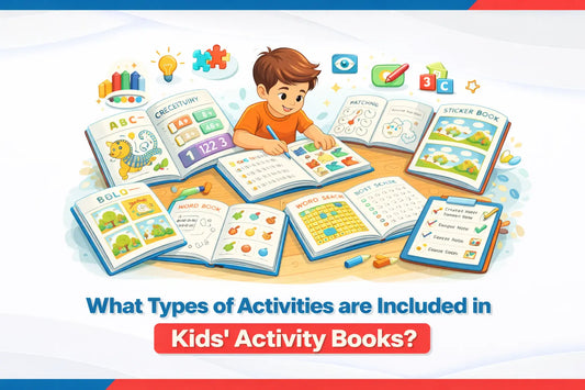 What Types of Activities Are Included in Kids' Activity Books? 