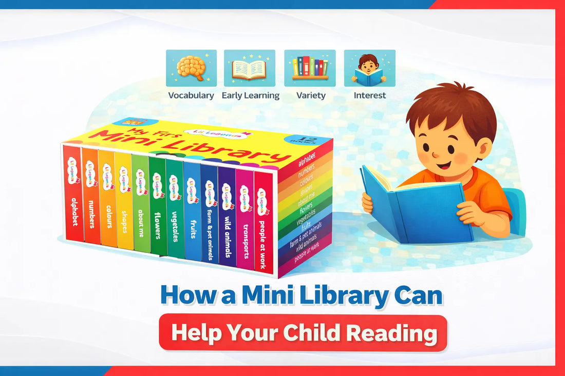 How a Mini Library Can Help Your Child Reading? 