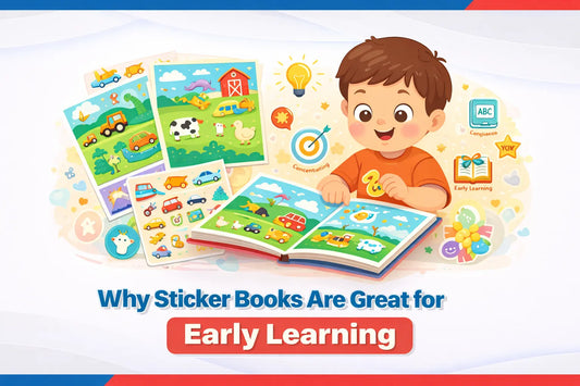 Why Sticker Books Are Great for Early Learning 