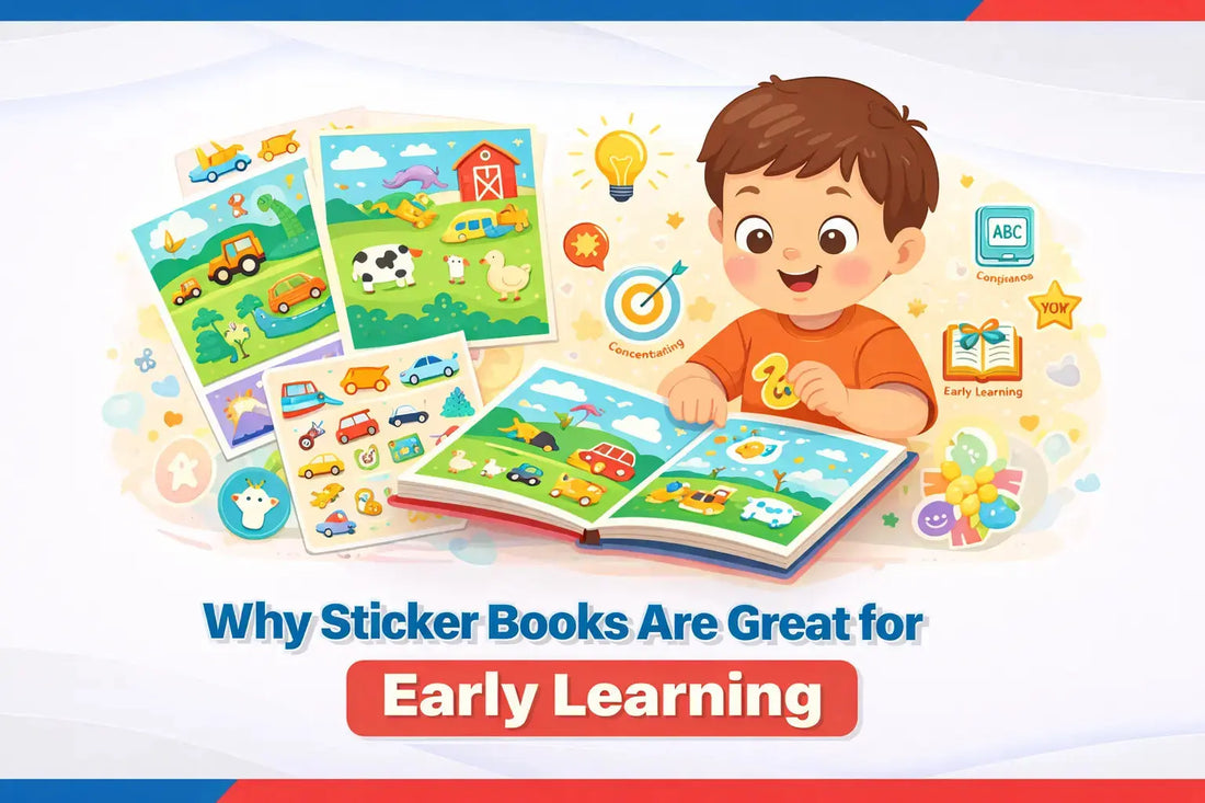 Why Sticker Books Are Great for Early Learning 