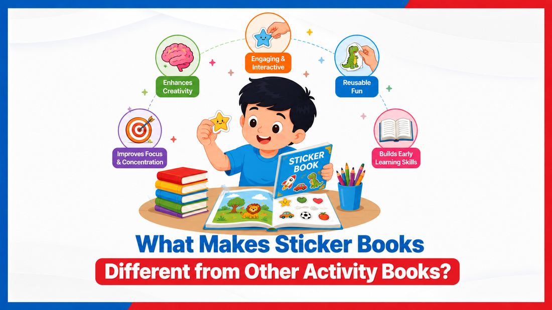 What Makes Sticker Books Different from Other Activity Books?