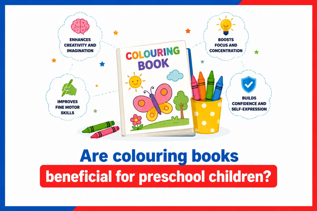 Are colouring books beneficial for preschool children?