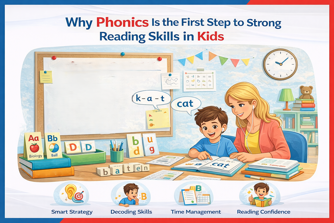 Why Phonics Is the First Step to Strong Reading Skills in Kids? 