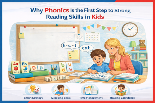 Why Phonics Is the First Step to Strong Reading Skills in Kids?