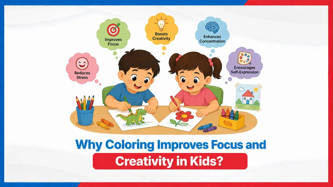 Why Coloring Improves Focus and Creativity in Kids? 