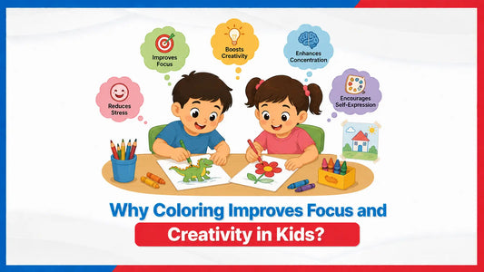 Why Coloring Improves Focus and Creativity in Kids? 