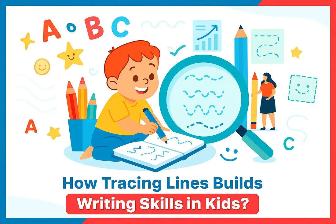 How Tracing Lines Builds Writing Skills in Kids?