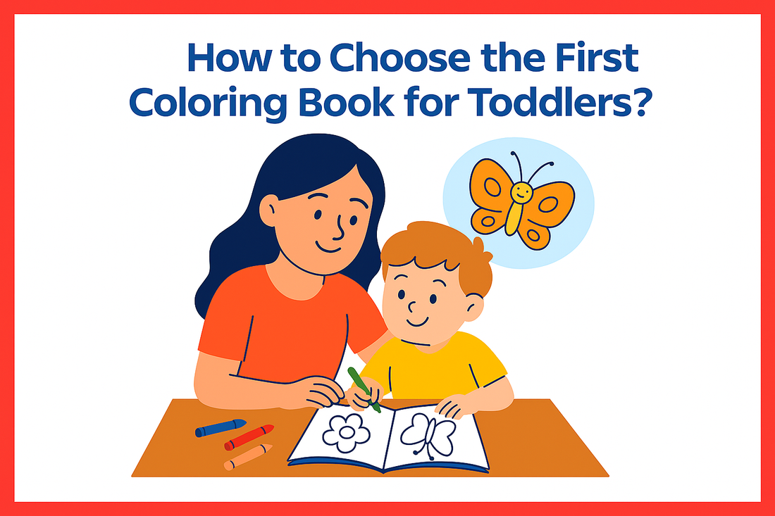 How to Choose the First Colouring Book for Toddlers?