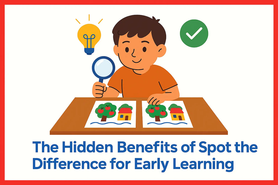 The Hidden Benefits of Spot the Difference for Early Learning 