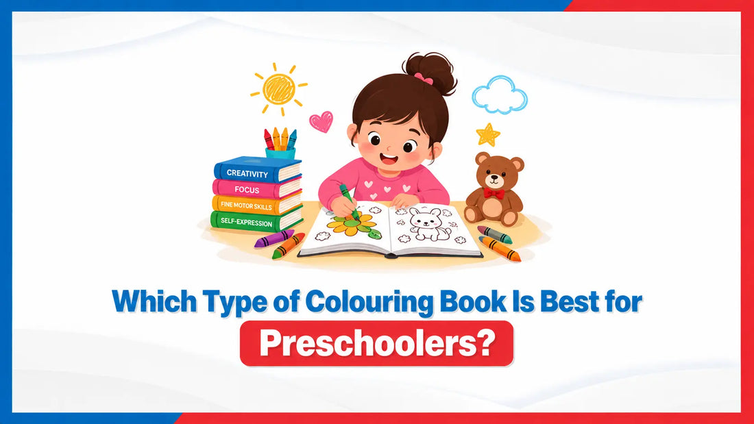 Which Type of Colouring Book Is Best for Preschoolers?