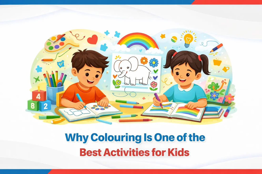 Why Colouring Is One of the Best Activities for Kids? 