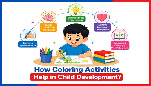 How Coloring Activities Help in Child Development?