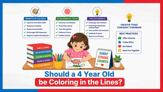 Should a 4-Year-Old Be Coloring in the Lines?