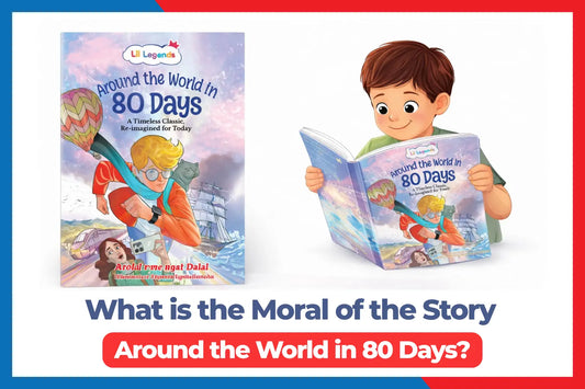 What is the Moral of the Story Around the World in 80 Days? 