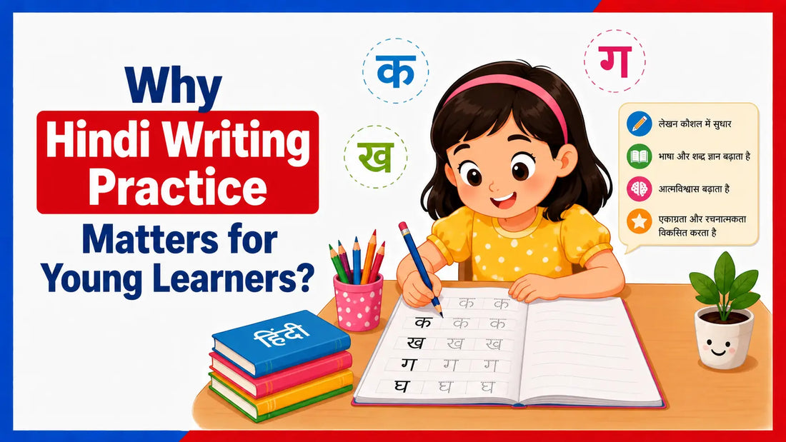 Why Hindi Writing Practice Matters for Young Learners? 