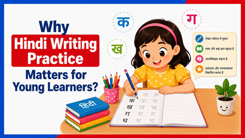 Why Hindi Writing Practice Matters for Young Learners?