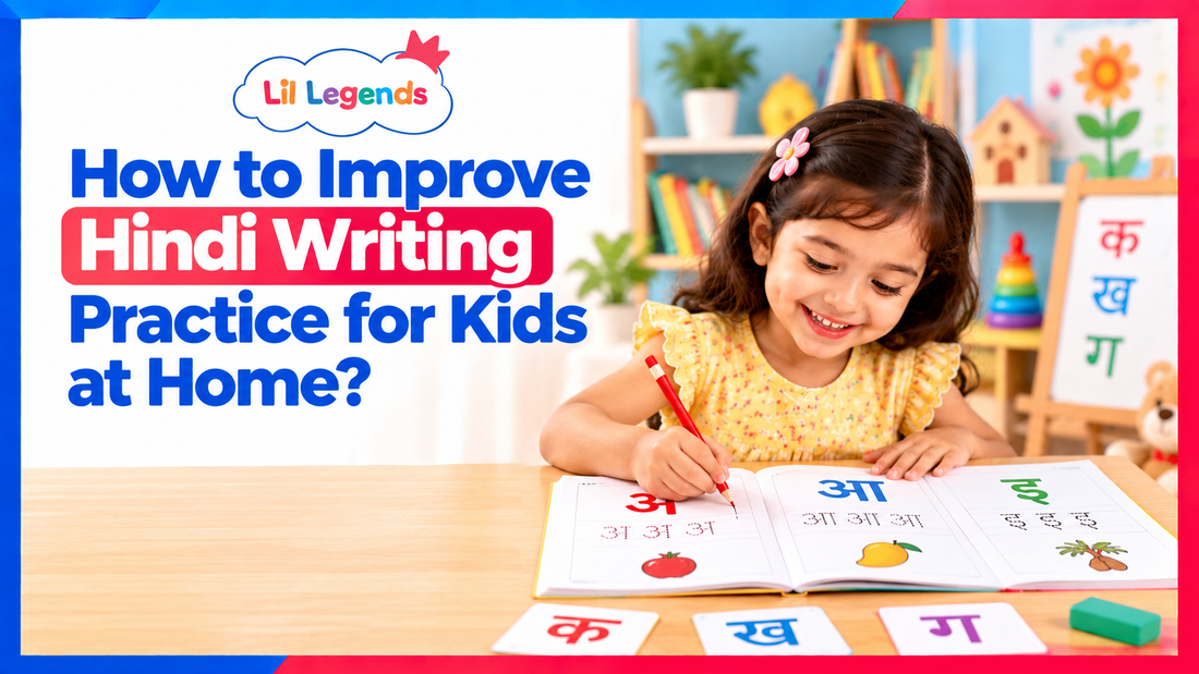 How to Improve Hindi Writing Practice for Kids at Home? 