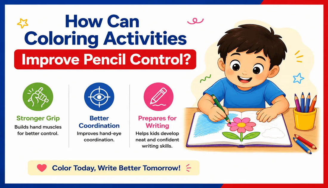 How Can Coloring Activities Improve Pencil Control