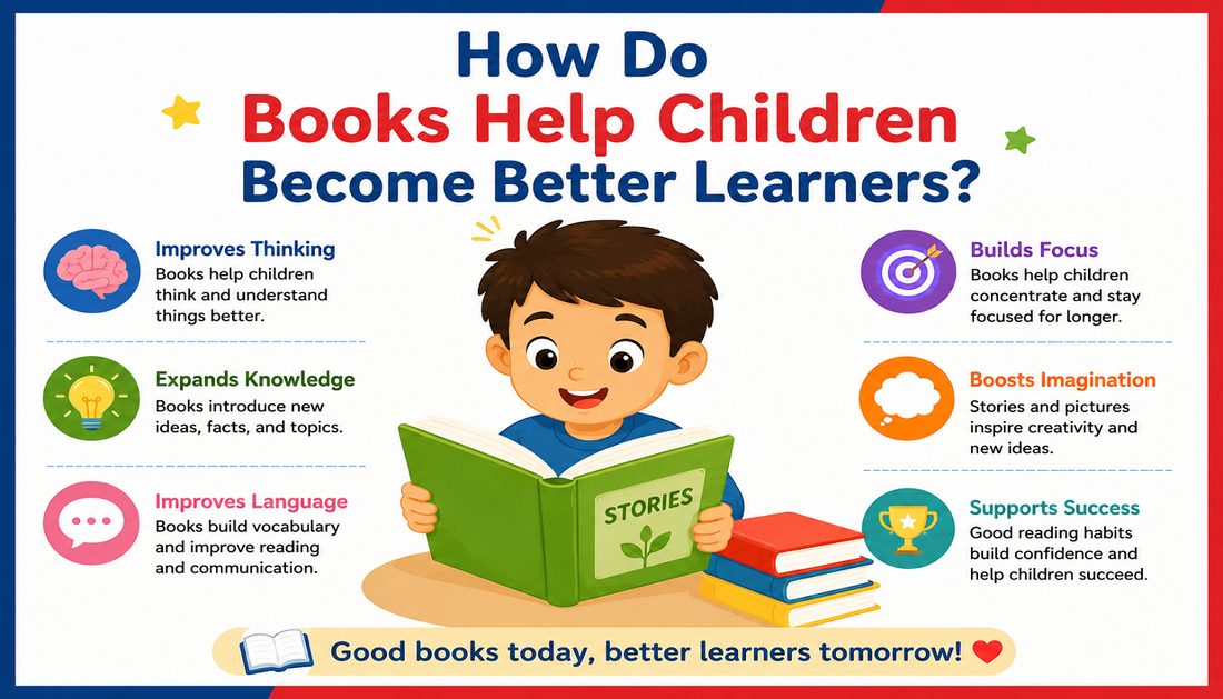 How Do Books Help Children Become Better Learners?