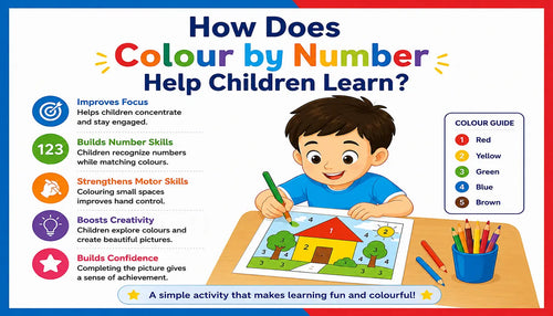 How Does Colour by Number Help Children Learn?