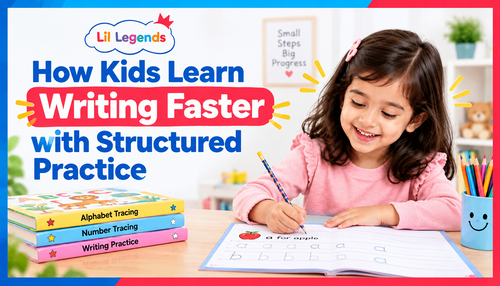 How Kids Learn Writing Faster with Structured Practice