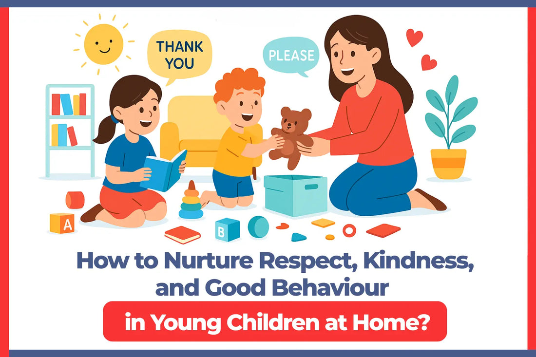 How to Nurture Respect, Kindness, and Good Behaviour in Young Children at Home?