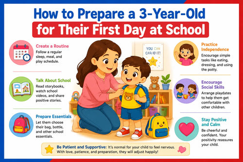 How to Prepare a 3-Year-Old for Their First Day at School