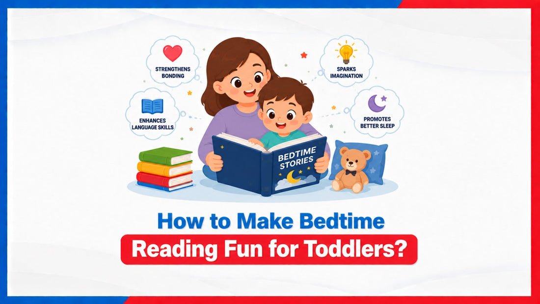 How to Make Bedtime Reading Fun for Toddlers?