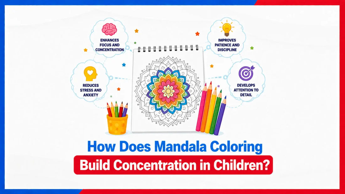 How Does Mandala Coloring Build Concentration in Children?