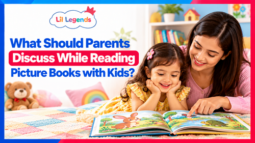 What Should Parents Discuss While Reading Picture Books with Kids?