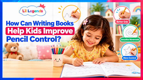 How Can Writing Books Help Kids Improve Pencil Control?
