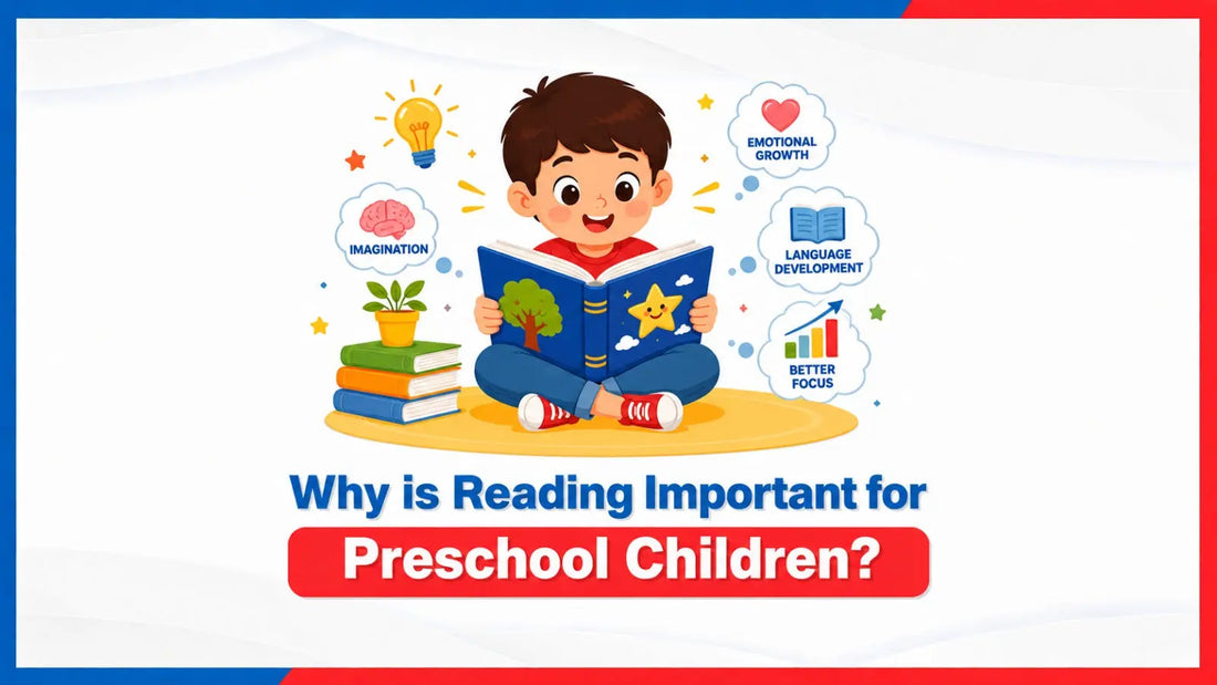 Preschool Children Reading Books