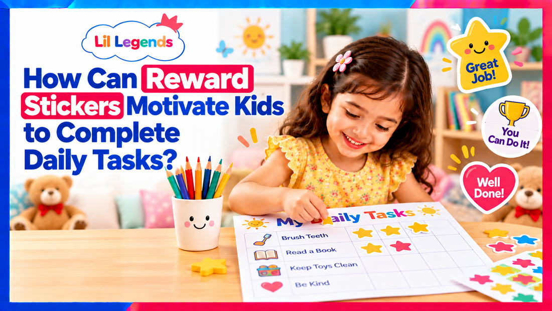 How Can Reward Stickers Motivate Kids to Complete Daily Tasks? 