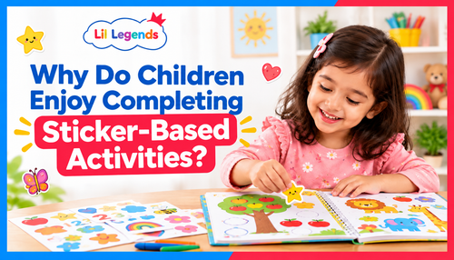 Why Do Children Enjoy Completing Sticker-Based Activities?