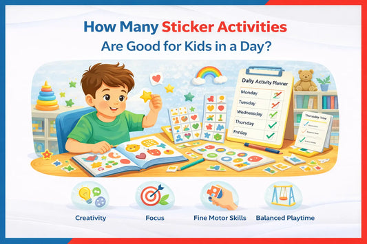 How Many Sticker Activities Are Good for Kids in a Day?