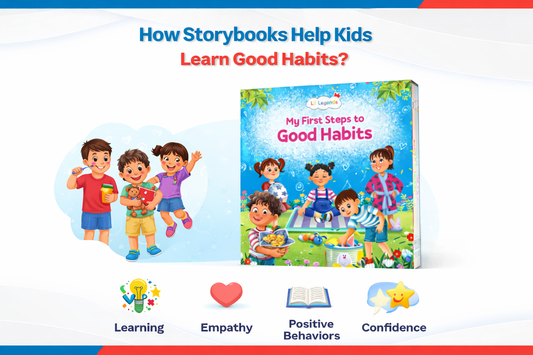 How Storybooks Help Kids Learn Good Habits?