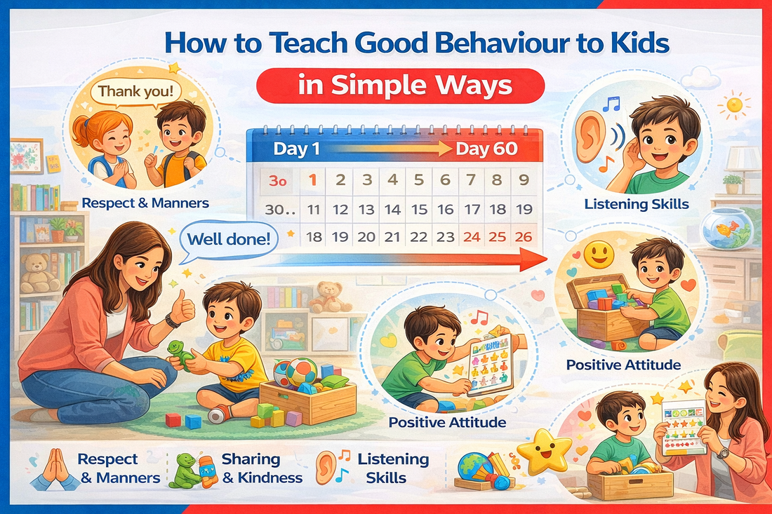 How to Teach Good Behaviour to Kids in Simple Ways?