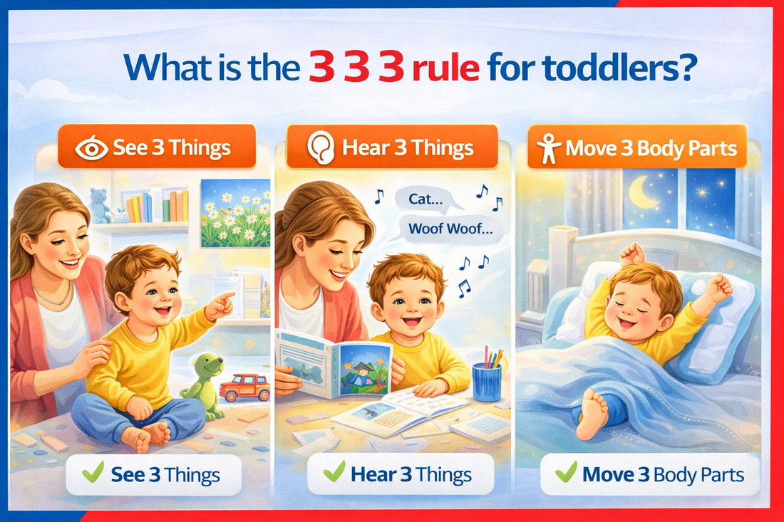 What Is the 3 3 3 Rule for Toddlers? 