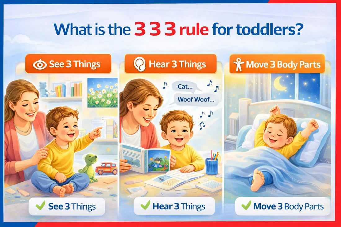 What Is the 3 3 3 Rule for Toddlers? 