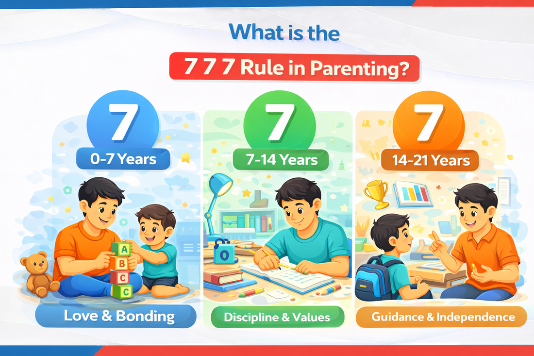 What is the 7-7-7 Rule in Parenting?