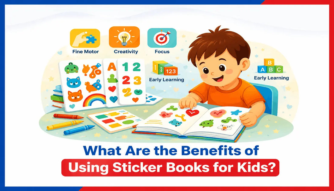 What Are the Benefits of Using Sticker Books for Kids?