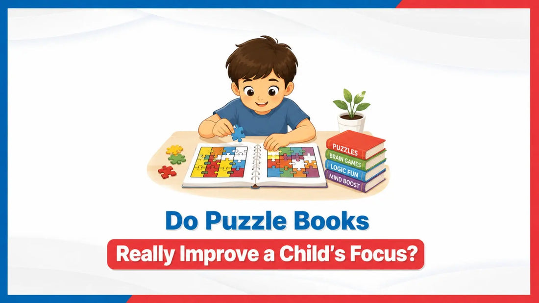 Do Puzzle Books Really Improve a Child's Focus