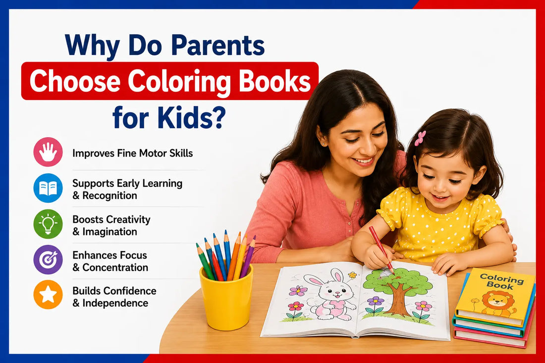 Why Do Parents Choose Coloring Books for Kids