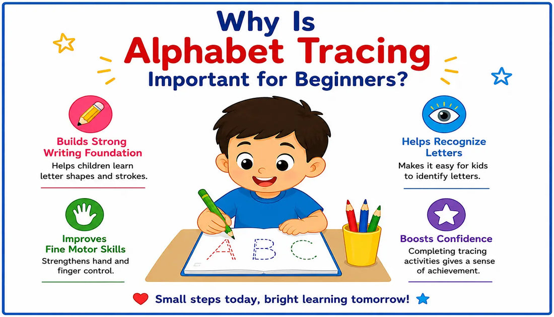Why Is Alphabet Tracing Important for Beginners? 