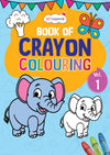 Lil Legends: Crayon Colouring Book Vol 1 