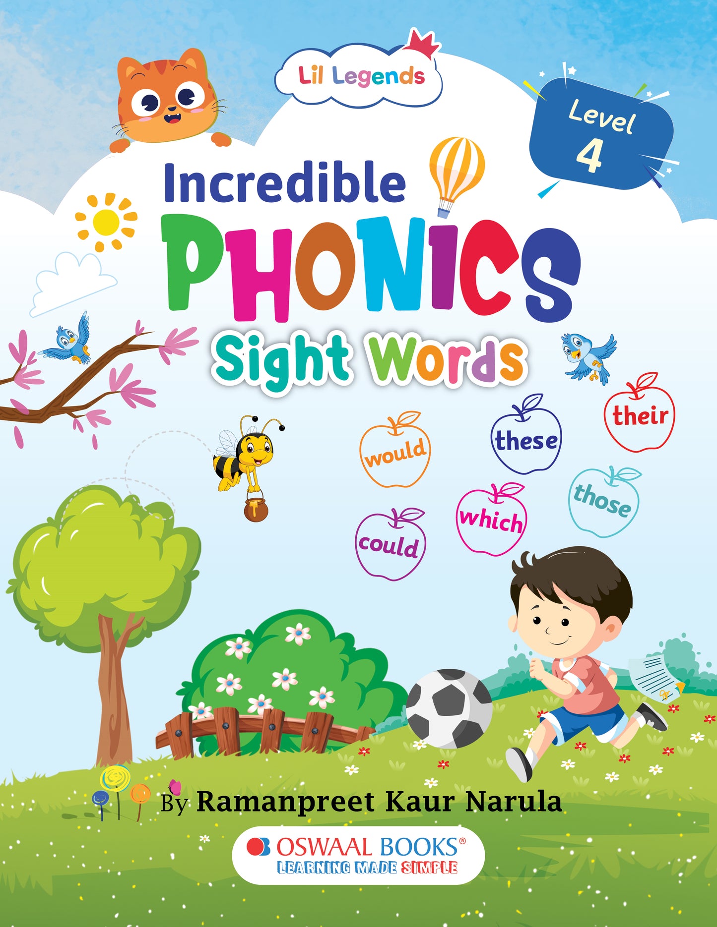 Lil Legends Incredible Phonics Level 4 Sight Words