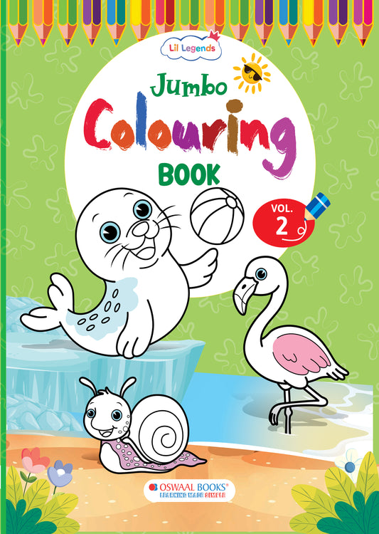 Lil Legends: Jumbo Colouring Book Vol 2